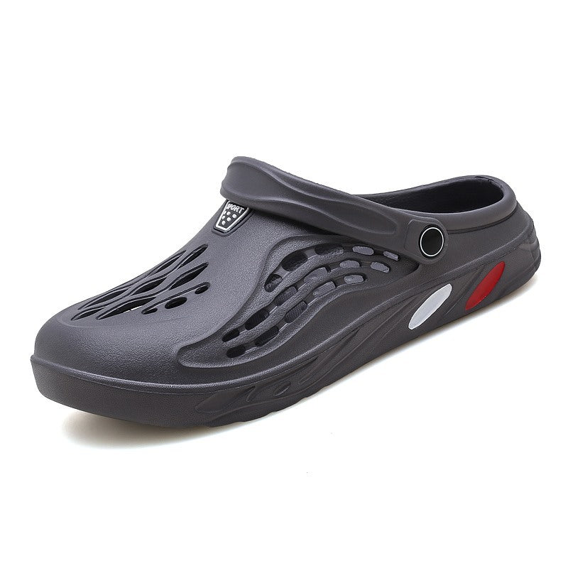 Two Wear Sandals And Slippers Men's Large Size Non-slip Fashion Outer Wear On The Beach