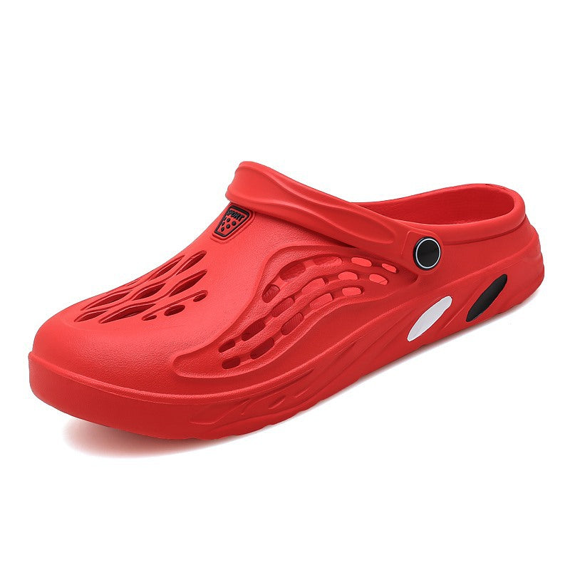 Two Wear Sandals And Slippers Men's Large Size Non-slip Fashion Outer Wear On The Beach