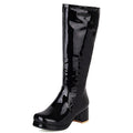 New Mid-Heel High Boots Lolita Lo Women'S Boots Plus Size
