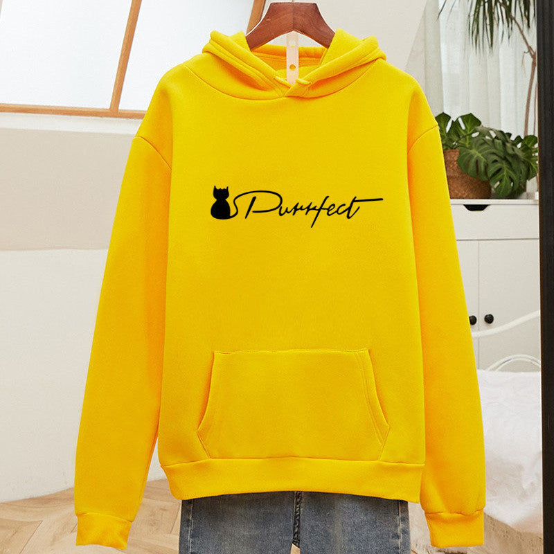 Harajuku Style Pullover Hooded Sweater For Men And Women Student Couples