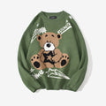 Trendy Net Red Bear Sweater Men And Women National Tide Brand