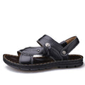 Fashion Beach Shoes Casual Leather Slippers