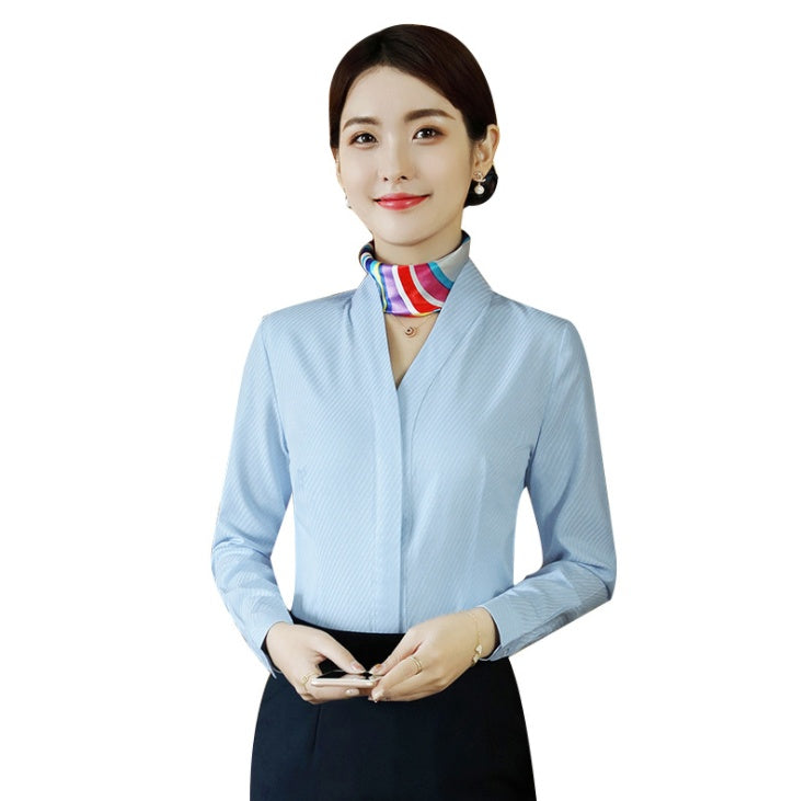 Korean Professional Short-sleeved Tooling Waist Waist Shirt Korean Formal Overalls
