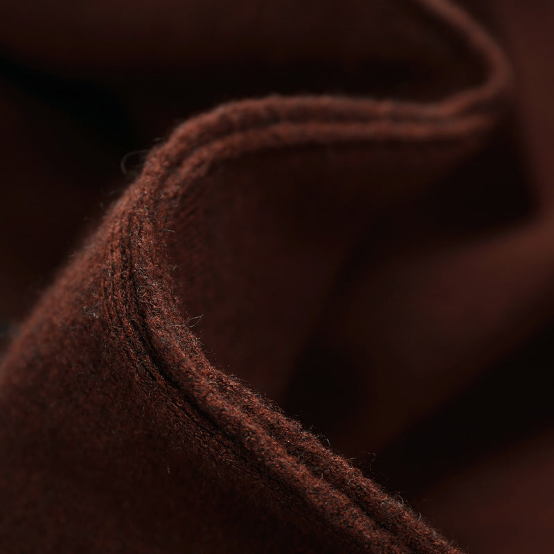 Knit Sweater Men's Cardigan Lapel Autumn New Loose Men's Jacket Business Casual Solid Color Men's Sweater Jacket