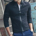 Solid color patchwork jacket