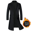 Men's woolen coat in autumn and winter