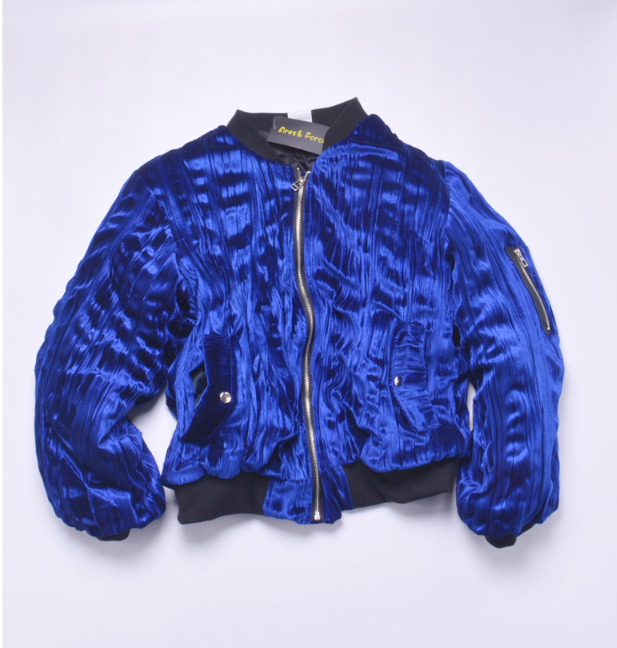 Blue Velvet Couple Jacket