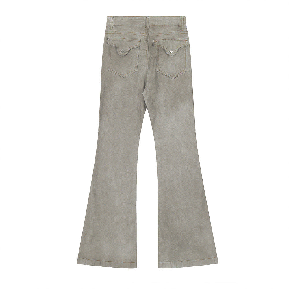 Men's And Women's American Retro Flared Jeans