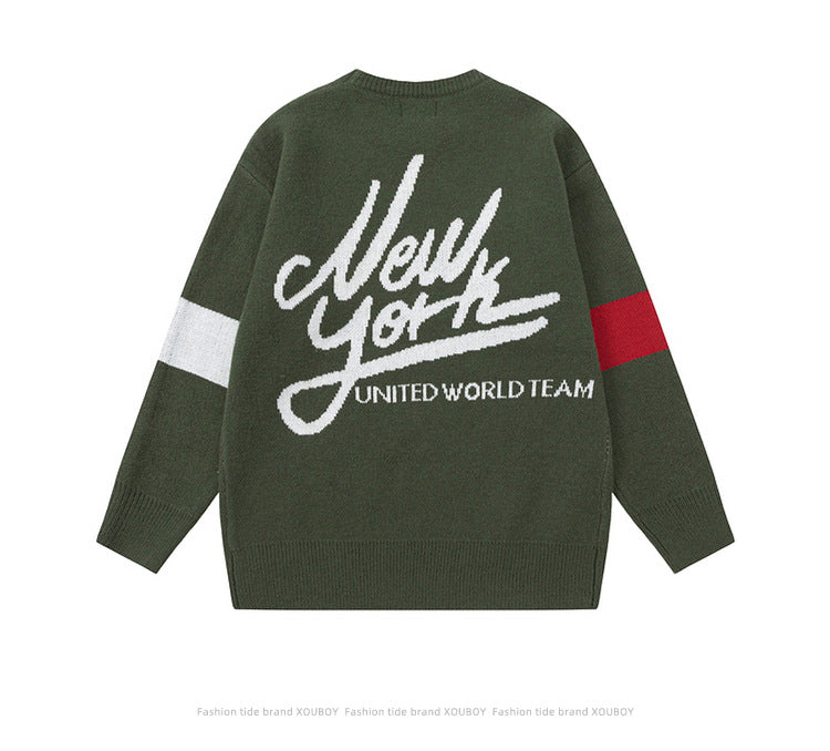 Retro Trendy Sweater For Boys