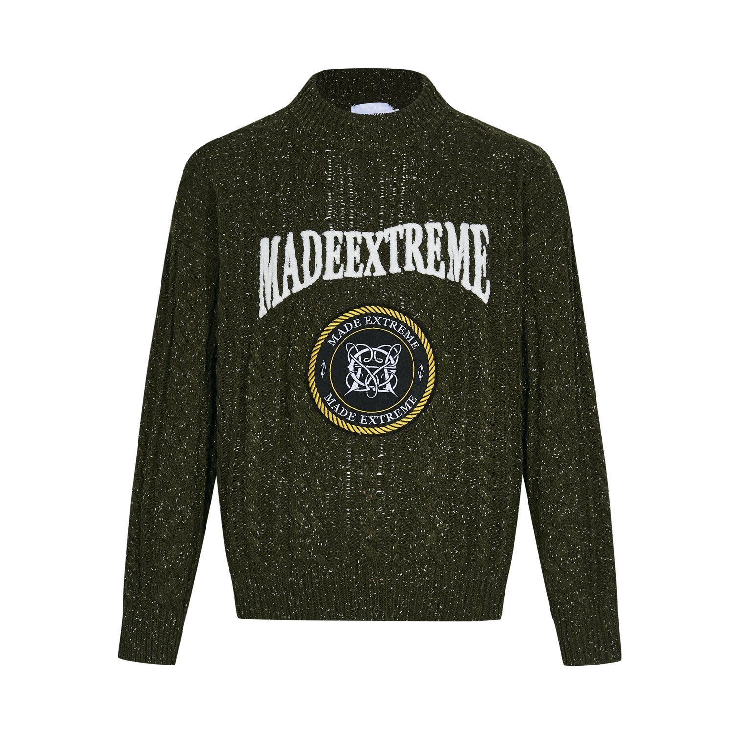 Vintage Thick Twisted Snowflake Sweater Sweater For Men