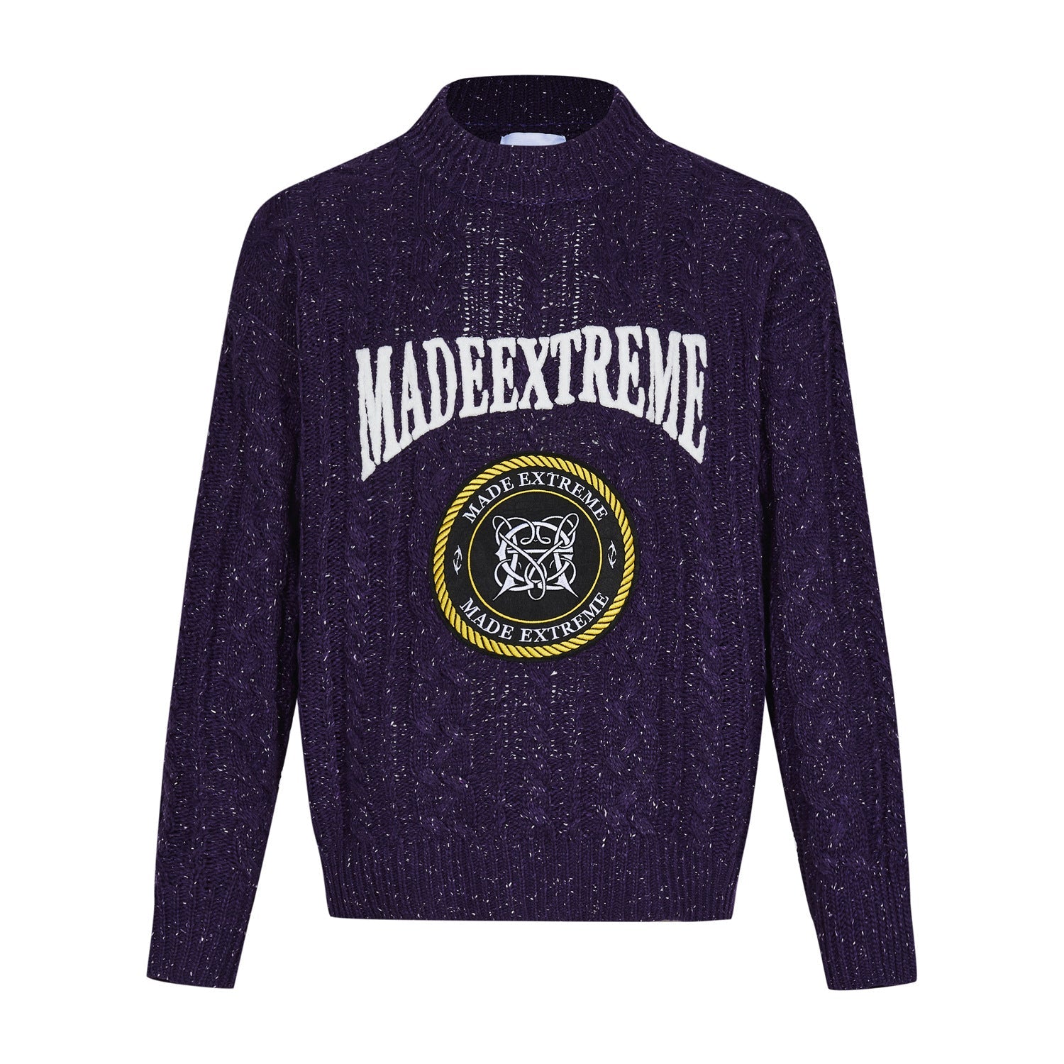 Vintage Thick Twisted Snowflake Sweater Sweater For Men
