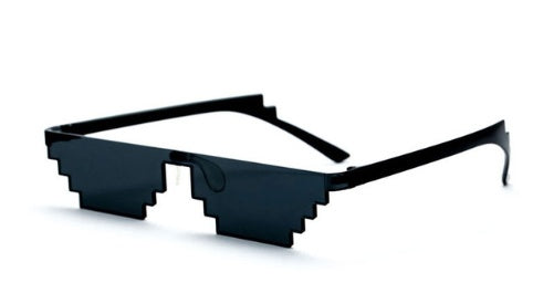 Sunglasses coded pixel sunglasses mosaic square glasses to force the second element b artifact