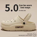 Men's Perforated Shoes For Summer Outdoor Wear With A Cushioned Stepping Sensation