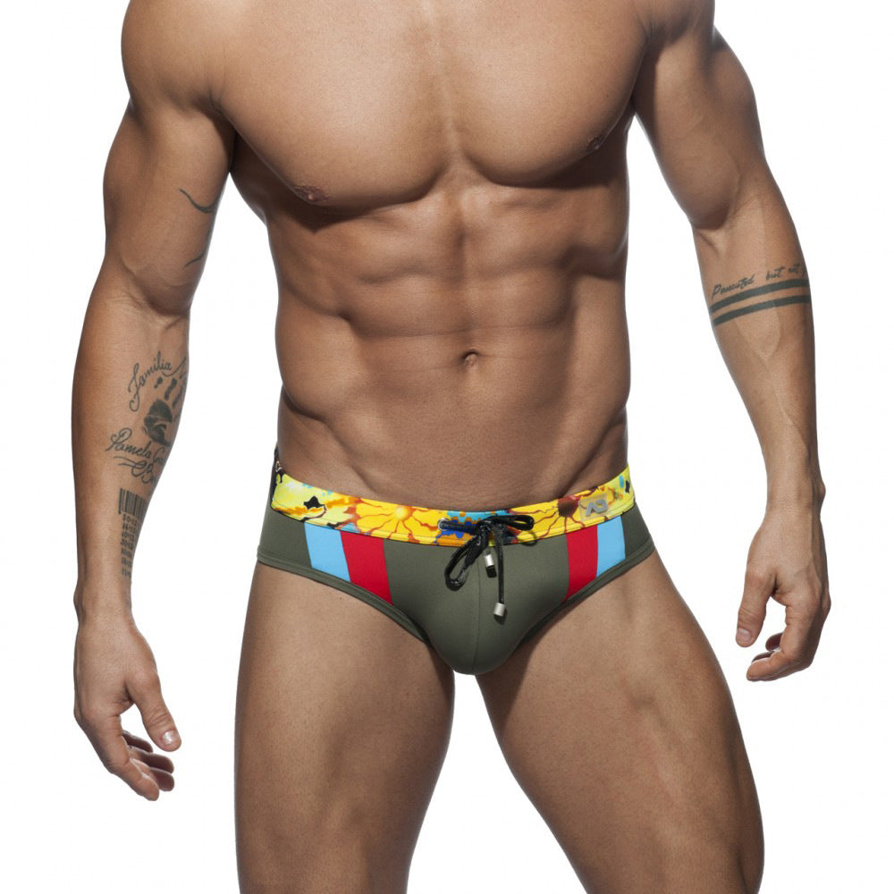 Men's digital print briefs