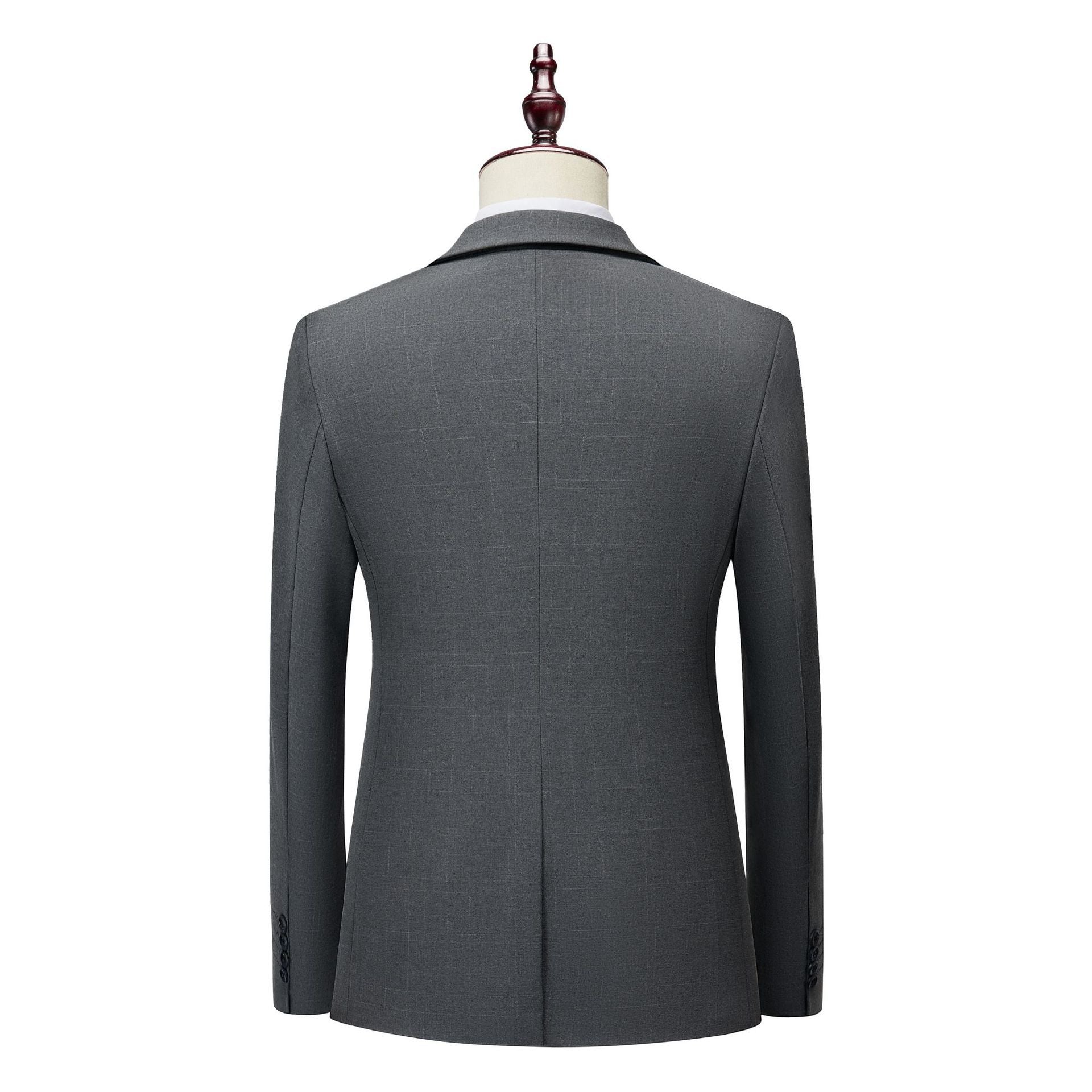 Men's Three-piece Slim Fit Business Professional Formal Wear Suit