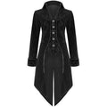 Long punk men's coat in vintage clothing