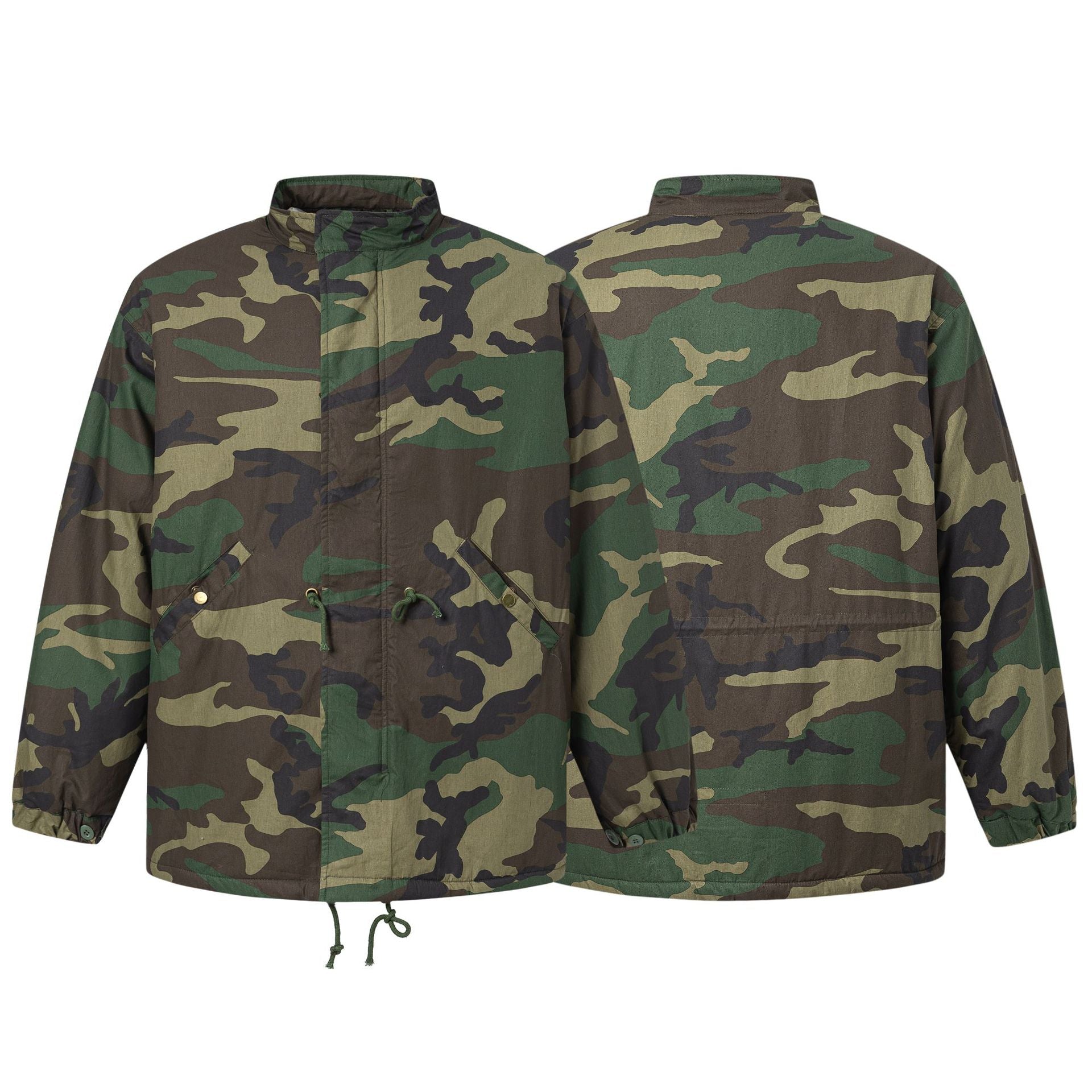 Camouflage Advanced Design Men's Thick Warm Cotton-padded Jacket Coat
