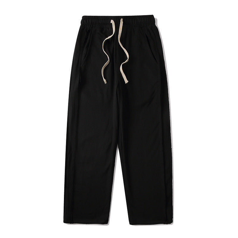 Loose Straight Trousers Retro Wide Leg Pants