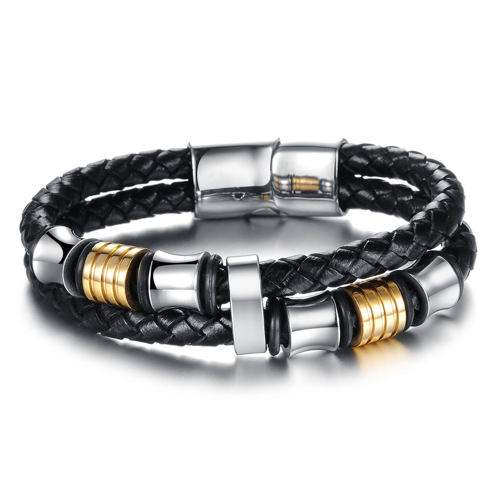 Magnetic Buckle Knitted Bracelet