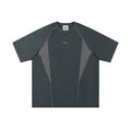 Men's Summer Simplicity Metal Label Loose T-shirt