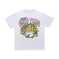 Men's Pure Cotton Street Fun Print Short Sleeve