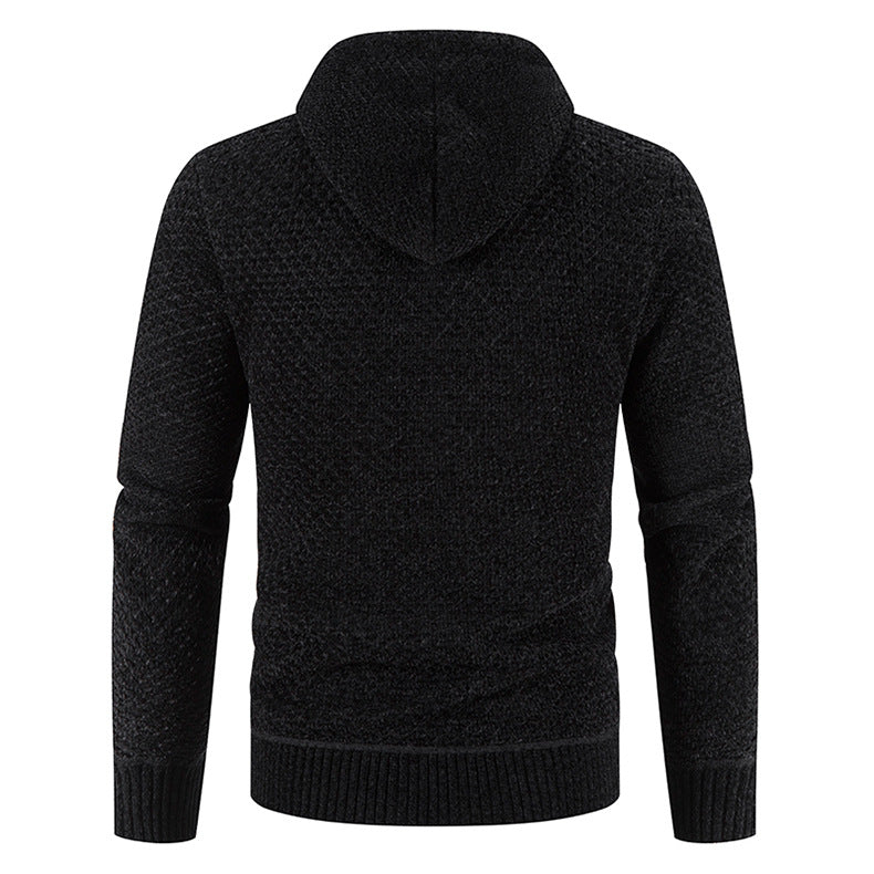 Men's Hooded Big Plush Sweater