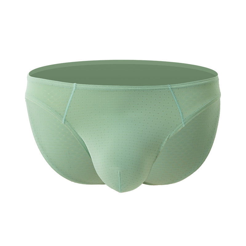 Men's Sexy Low Waist Quick-drying Ice Silk Underwear
