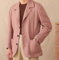 Lightweight And Unstructured Leisure Cotton Linen Coat