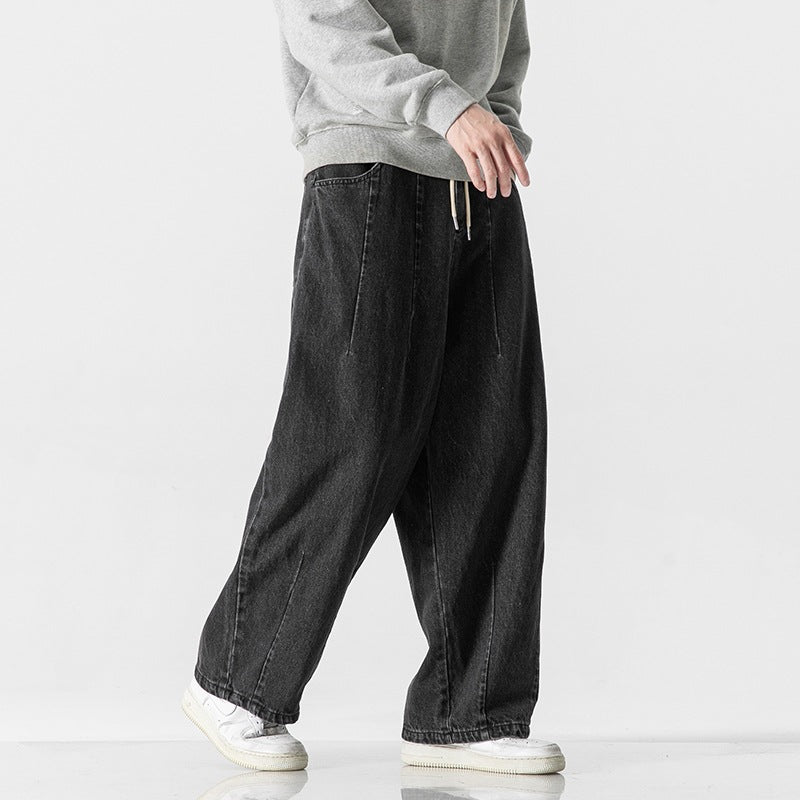 Men's Plus Size Casual Loose Jeans
