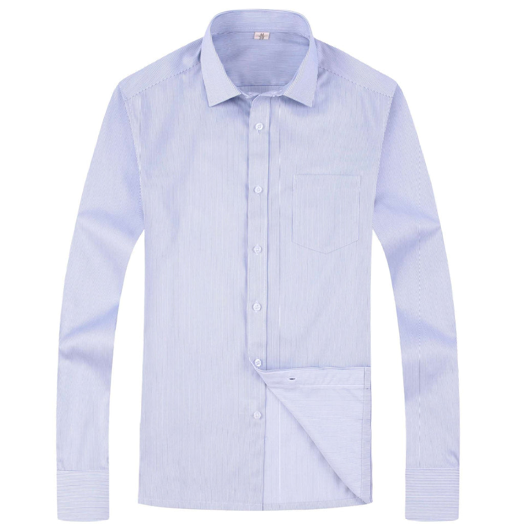 Shirt Men's Long Sleeve Spring And Autumn Middle-aged Loose Casual Men's Shirt