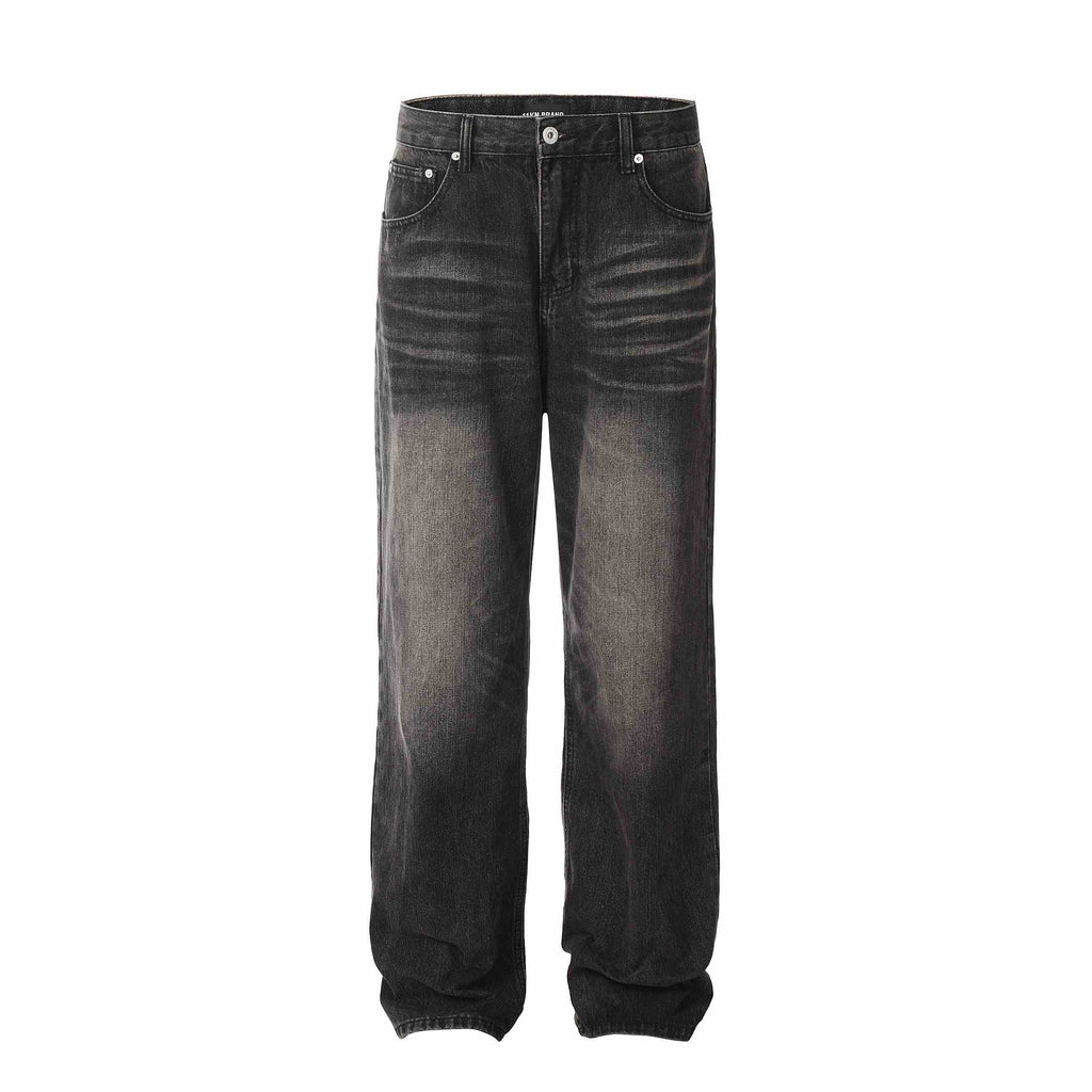 Simple Retro Jeans American High Street
