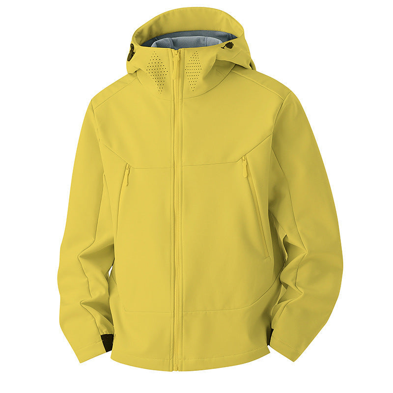 Soft Shell Men's Windproof Waterproof Outdoor Shell Jacket
