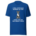 Men's Simple Round Neck Printed Short Sleeve