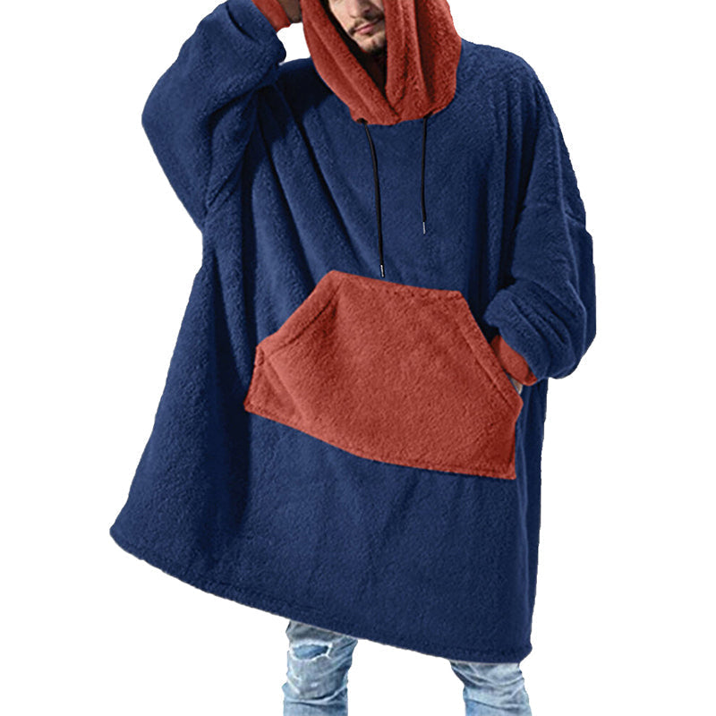 Plush sweater coat