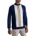 Slim Fit Jacquard Knit Sweater for men