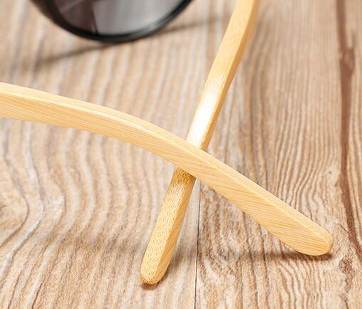Handmade bamboo foot sunglasses