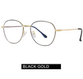 Literary anti-blue light mirror glasses