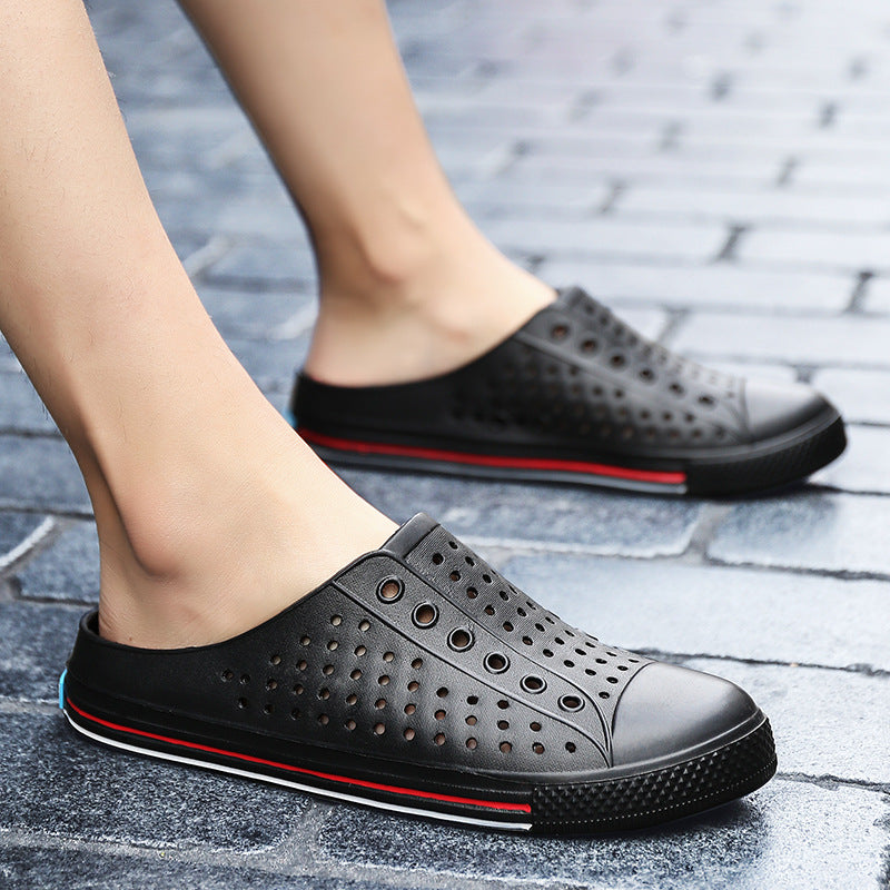 Hollow breathable hole sandals and slippers