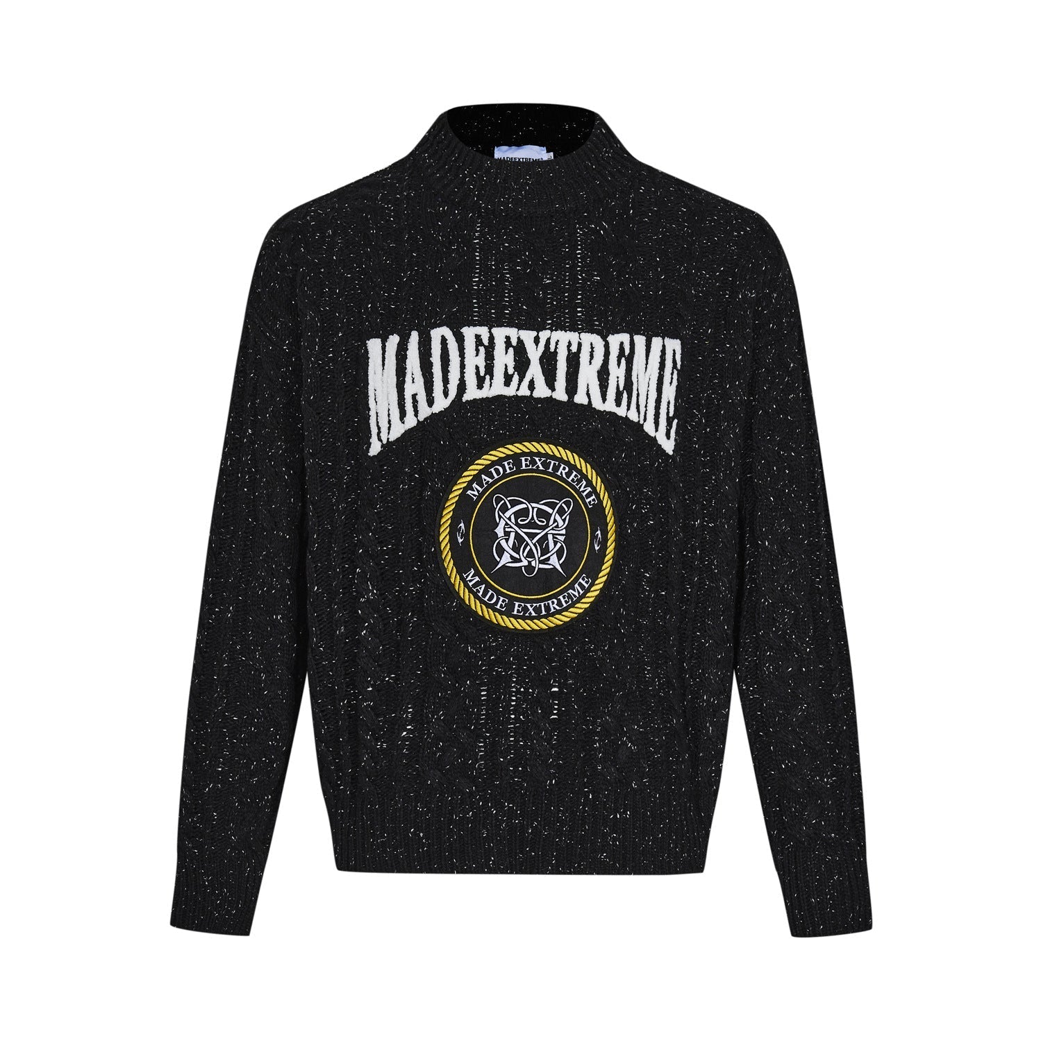 Vintage Thick Twisted Snowflake Sweater Sweater For Men