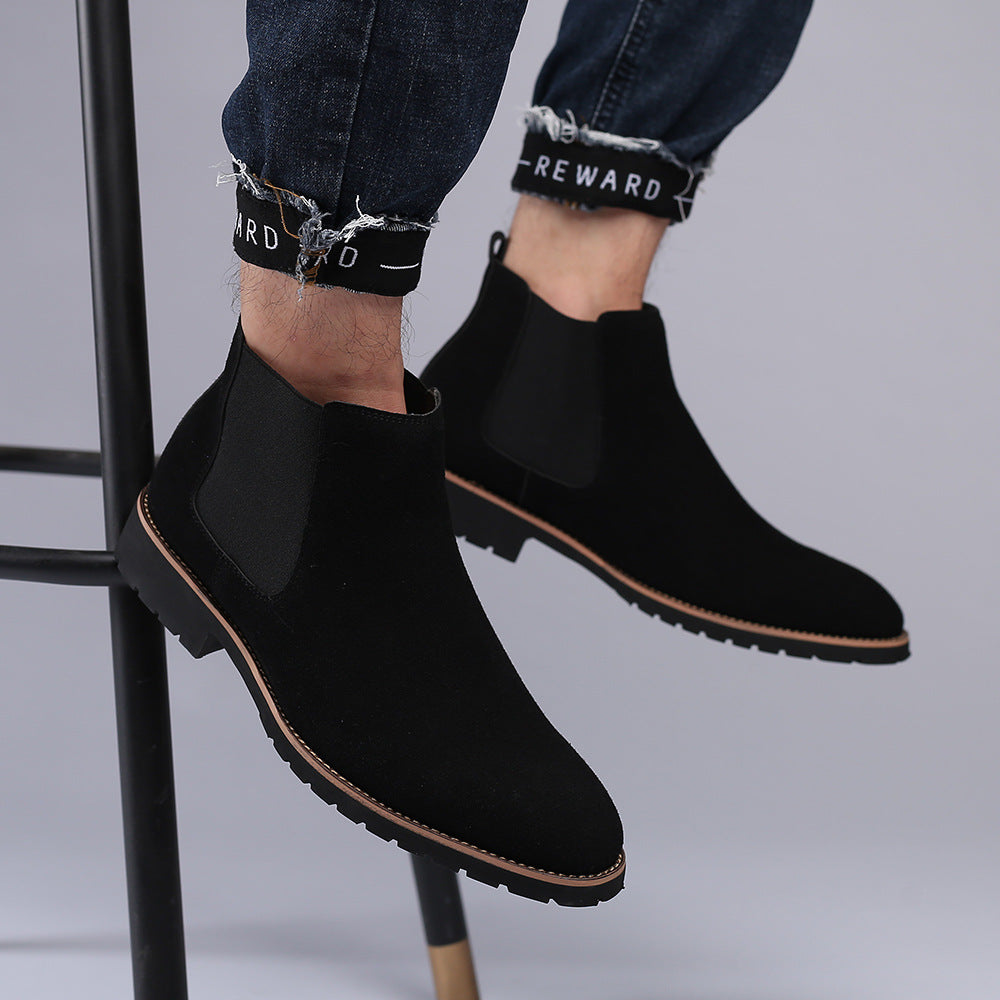 Fashion Martin Male High-top Worker Boots