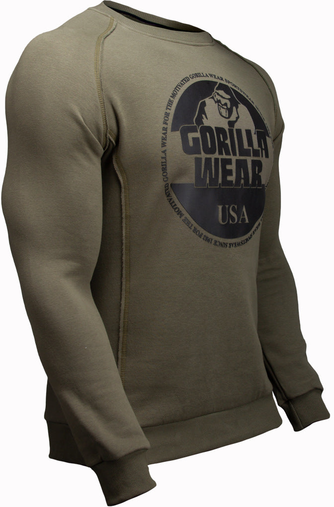 Sports Leisure Running Workout Cotton Thick Long-sleeved Top