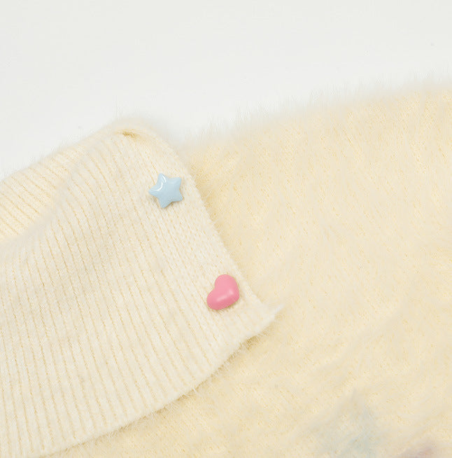 Cute Puppy Pullover Men's Autumn And Winter