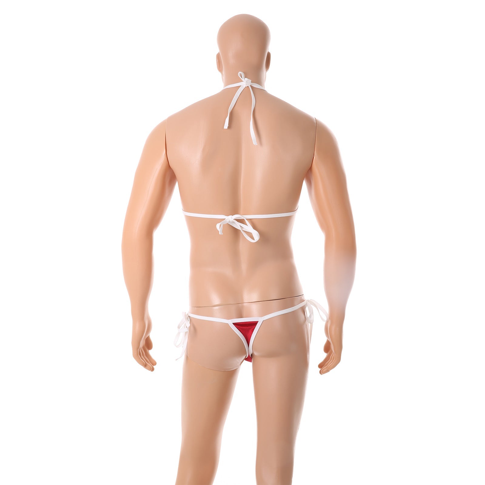 European And American Men's Christmas Adjustable Bow Thong