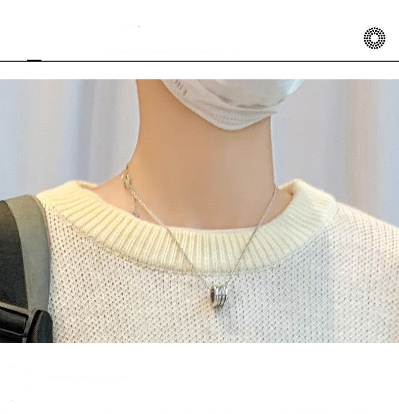 Long Sleeve Casual Jacquard Loose