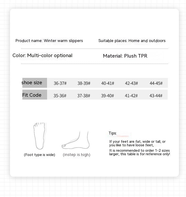 Indoor Couple Thick Bottom And Warm Keeping Confinement Non-slip Plus Velvet Slippers