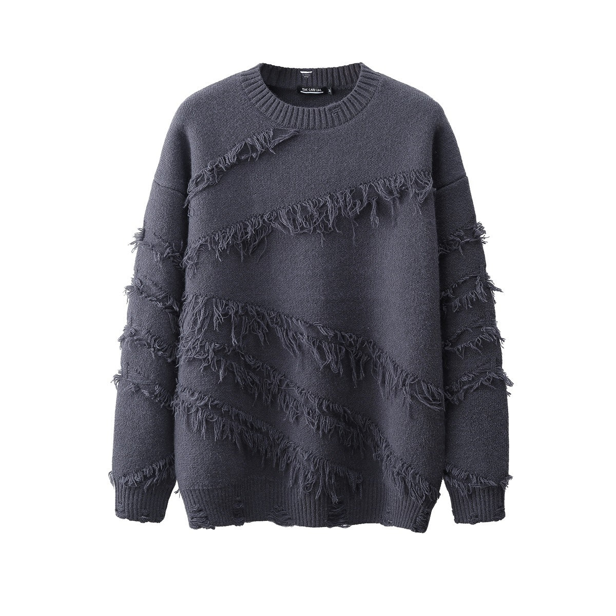 Design Sense Niche Vintage Tassel Sweater Men's And Women's Autumn And Winter Loose Lazy Chic Soft Glutinous Chic Sweater
