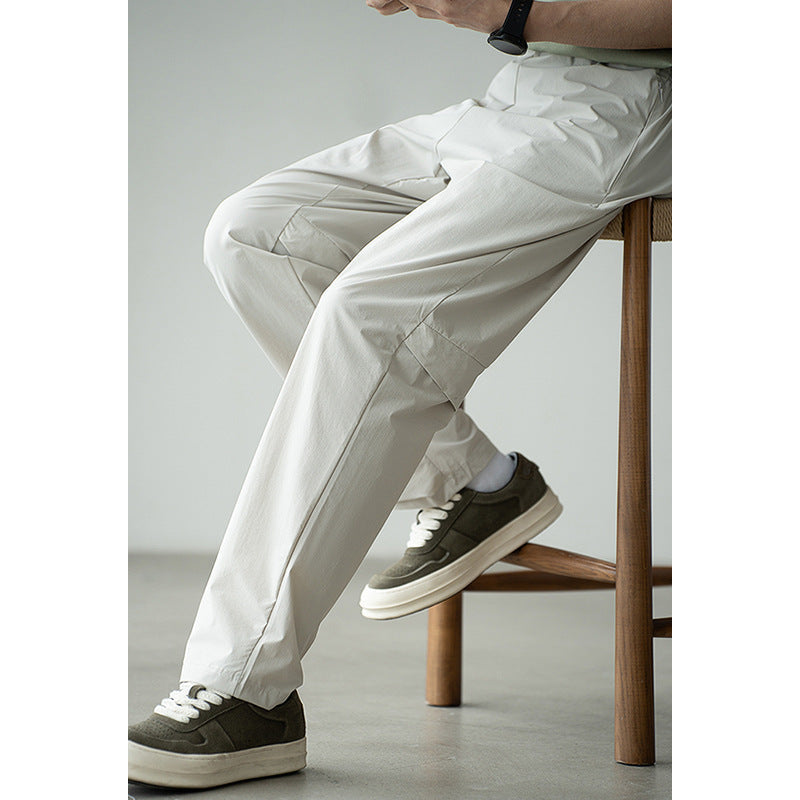 Zero Pressure Quick-drying Casual Pants Men's Ice Silk