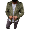 Long-sleeve lapel jacket
