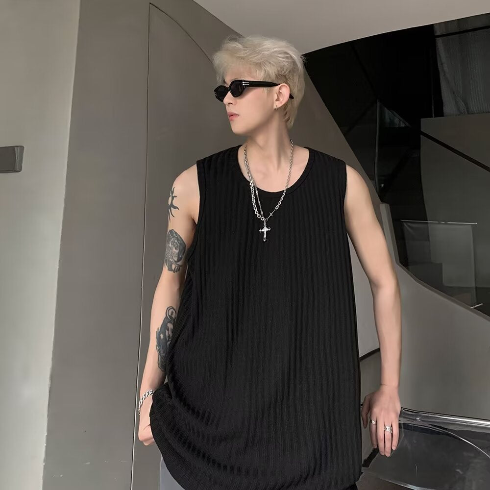 Men's Loose Sleeveless Undershirt
