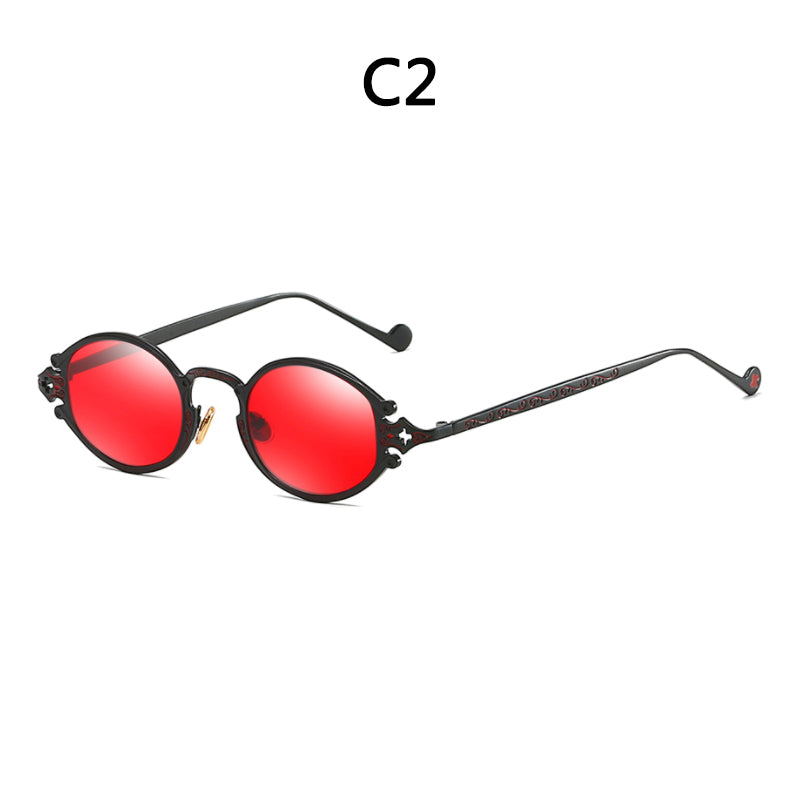 Retro steampunk hip hop sunglasses